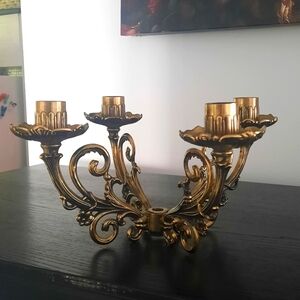Elegant Gold Candelabra
